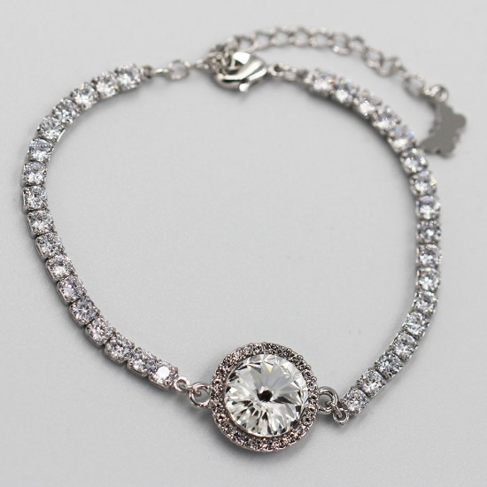 Bracelet with Swarovski stone B0045