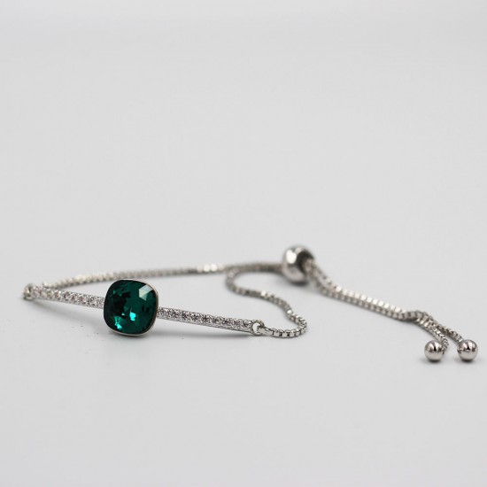 Bracelet with Swarovski stone B0046