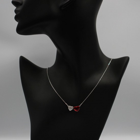 Necklace with Swarovski stone N0036
