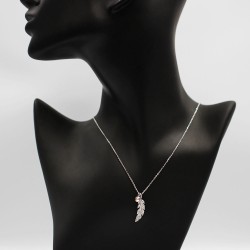 Necklace with Swarovski stone N0037