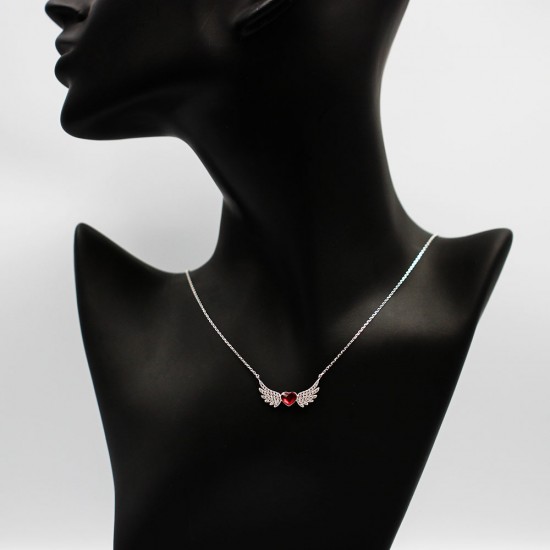 Necklace with Swarovski stone N0039