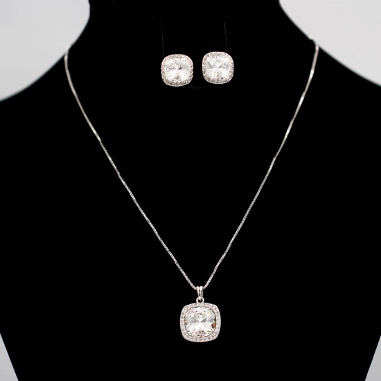 Set Necklace & Earrings with Swarovski stone S5960