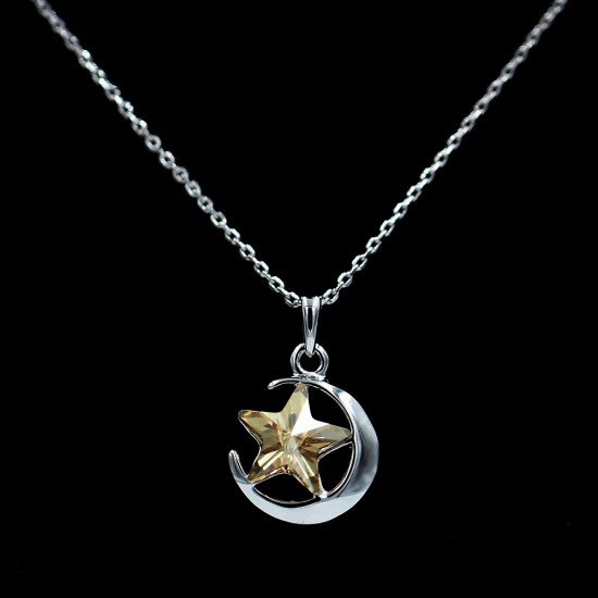 Set Necklace & Earrings with Swarovski stone S6162