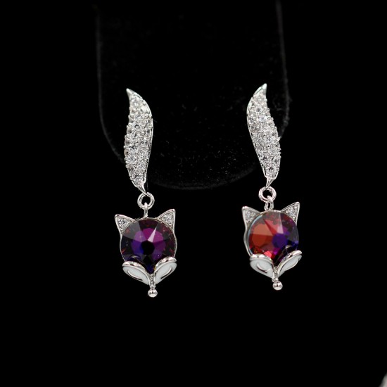 Set Necklace & Earrings with Swarovski stone S6566