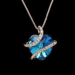 Set Necklace & Earrings with Swarovski stone S8788