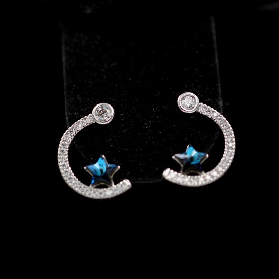 Set Necklace & Earrings with Swarovski stone S8990