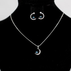 Set Necklace & Earrings with Swarovski stone S8990