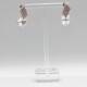 Earrings with Swarovski stone E0013