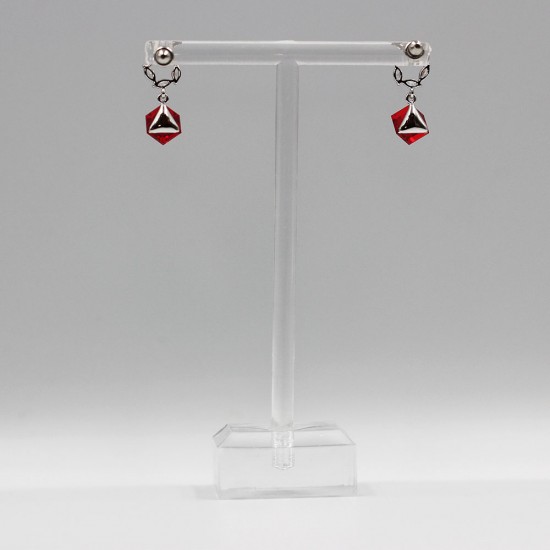 Earrings with Swarovski stone E0014