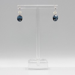 Earrings with Swarovski stone E0017