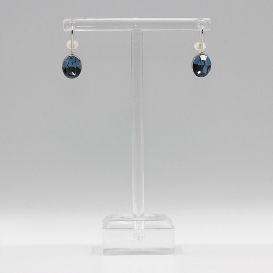 Earrings with Swarovski stone E0017