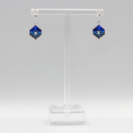 Earrings with Swarovski stone E0022