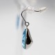 Earrings with Swarovski stone E0024